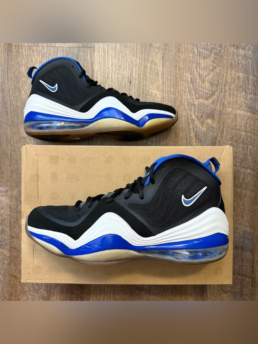 Nike Air Penny 5 V Orlando Magic Black Blue White Hardaway